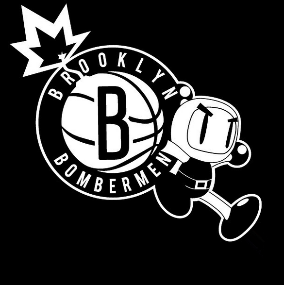 Brooklyn Bombermen logo DIY iron on transfer (heat transfer) Brooklyn Bombermen logo DIY iron on transfer (heat transfer)